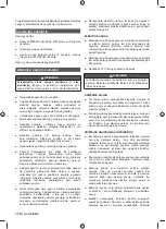 Preview for 116 page of Ryobi R18RH Original Instructions Manual