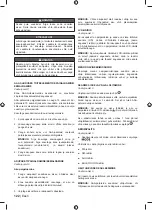 Preview for 124 page of Ryobi R18RH Original Instructions Manual