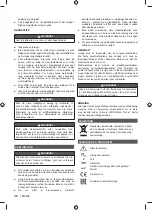 Preview for 34 page of Ryobi R18RS Original Instructions Manual