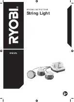 Ryobi R18STL Original Instructions Manual preview