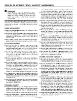 Предварительный просмотр 2 страницы Ryobi R866011 Operator'S Manual