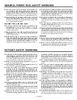 Предварительный просмотр 3 страницы Ryobi R866011 Operator'S Manual