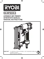 Ryobi RA-NP2325-S Operator'S Manual preview