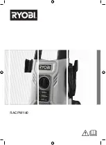Preview for 1 page of Ryobi RACPW140 Manual