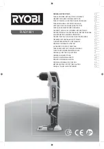 Preview for 1 page of Ryobi RAD1801 Original Instructions