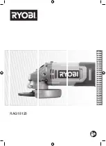 Preview for 1 page of Ryobi RAG18125 Manual