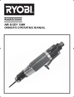 Preview for 1 page of Ryobi RARS5000 Owner'S Operating Manual