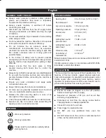 Preview for 4 page of Ryobi RASS90150 Owner'S Operating Manual