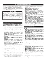 Preview for 2 page of Ryobi RBC254FSBSN Operator'S Manual