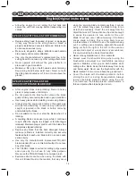 Preview for 16 page of Ryobi RBC26SES User Manual