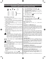 Preview for 93 page of Ryobi RBC26SES User Manual