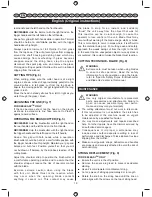 Preview for 12 page of Ryobi RBC30SBSB User Manual