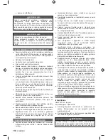 Preview for 120 page of Ryobi RBC31SBO Original Instructions Manual