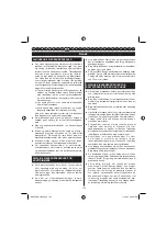 Preview for 101 page of Ryobi RBC38SB User Manual