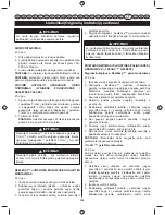 Preview for 262 page of Ryobi RBC42FSBB User Manual