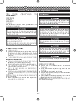 Preview for 127 page of Ryobi RBC430SBD User Manual