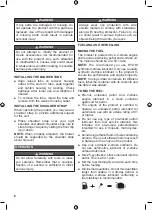 Preview for 8 page of Ryobi RBJ254N Original Instructions Manual