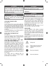 Preview for 9 page of Ryobi RBL26G Original Instructions Manual