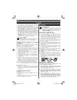 Предварительный просмотр 7 страницы Ryobi rbl30bpt User Manual