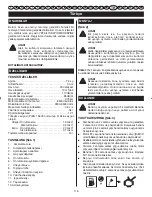 Preview for 121 page of Ryobi RBL30MVA User Manual