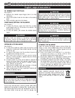 Preview for 13 page of Ryobi RBL36B User Manual