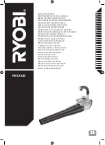 Preview for 1 page of Ryobi RBL36JB Original Instructions Manual