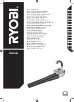 Предварительный просмотр 1 страницы Ryobi RBL36JB Original Instructions Manual