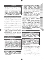 Preview for 73 page of Ryobi RBL36JB Original Instructions Manual