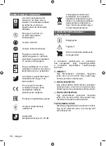 Preview for 80 page of Ryobi RBL36JB Original Instructions Manual