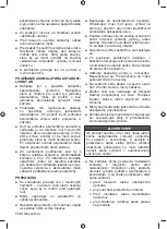 Предварительный просмотр 112 страницы Ryobi RBL36JB Original Instructions Manual