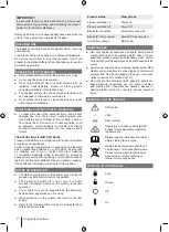 Preview for 2 page of Ryobi RBT18 Manual