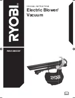 Preview for 1 page of Ryobi RBV2400ESF Original Instructions Manual