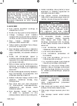 Preview for 128 page of Ryobi RBV2800CSV Original Instructions Manual