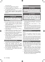 Preview for 74 page of Ryobi RBV3000CESV Original Instructions Manual