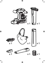 Предварительный просмотр 155 страницы Ryobi RBV3000CSV-01 Original Instructions Manual