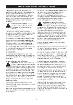 Preview for 2 page of Ryobi RC-3150B Owner'S Operating Manual