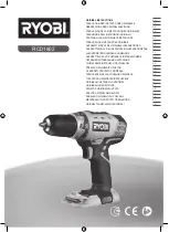 Preview for 1 page of Ryobi RCD1802 Original Instructions Manual