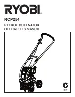 Preview for 1 page of Ryobi RCP254 Operator'S Manual