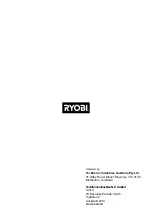 Preview for 12 page of Ryobi RCPP900 Owner'S Operating Manual