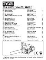 Ryobi RCS-3535C2 User Manual preview