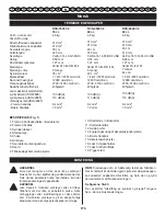 Preview for 176 page of Ryobi RCS-3535C2 User Manual