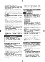 Preview for 10 page of Ryobi RCS1400 Original Instructions Manual