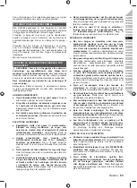 Preview for 65 page of Ryobi RCS1835B Original Instructions Manual