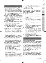 Preview for 83 page of Ryobi RCS1835B Original Instructions Manual