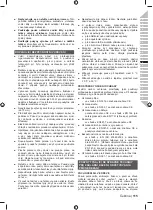 Preview for 117 page of Ryobi RCS1835B Original Instructions Manual