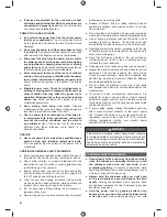 Preview for 4 page of Ryobi RCS2340 Original Instructions Manual