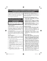 Preview for 3 page of Ryobi RCS36 Operator'S Manual