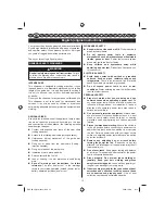 Preview for 14 page of Ryobi RCS36 Operator'S Manual