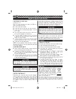 Preview for 22 page of Ryobi RCS36 Operator'S Manual