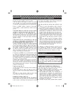 Предварительный просмотр 42 страницы Ryobi RCS36 Operator'S Manual